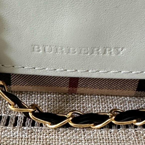 Burberry PORTER HORSEFERRY CHECK AND LEATHER CONTINENTAL WALLET & converter - Picture 3 of 13